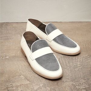 BRAND NEW Brunello Cucinelli Milk Moccasin with Monili in US 6 (EU:36)